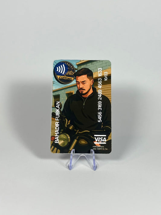 Sticker 4x Card de Credit