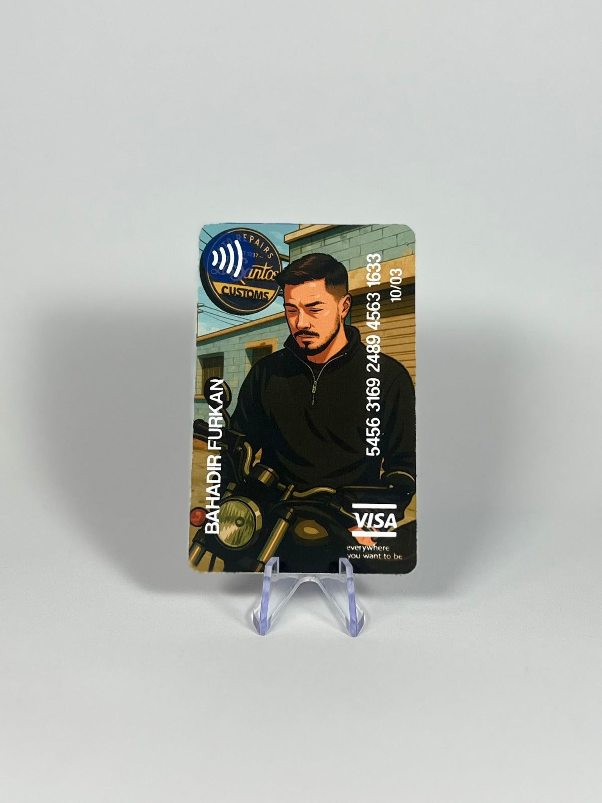 Sticker 4x Card de Credit